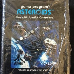 Atari Asteroids game 1981